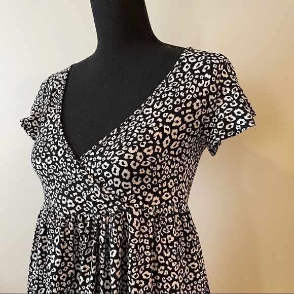 Jessica Simpson Leopard Dress Midi NWT - Picture 2 of 8